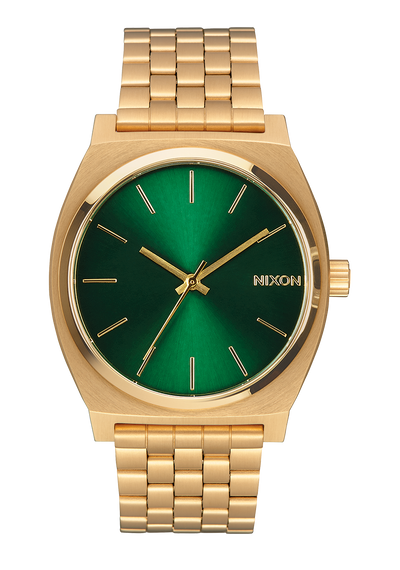 Time Teller - Gold / Green Sunray