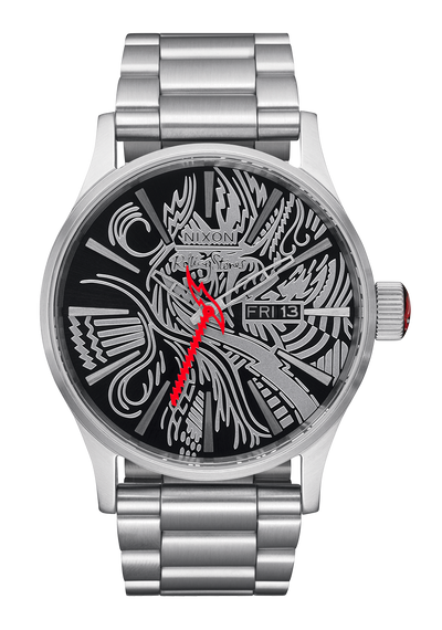 Rolling Stones Sentry Stainless Steel - Silver / Black