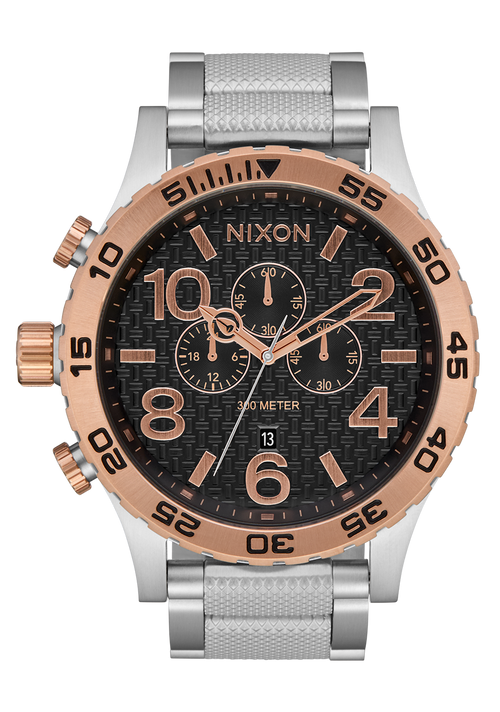 51-30 Chrono - Silver / Rose Gold / Black