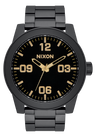 Corporal Stainless Steel - Matte Black / Gold