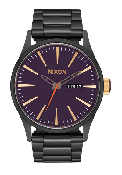 Sentry Stainless Steel - Gunmetal / Blackberry / Gold