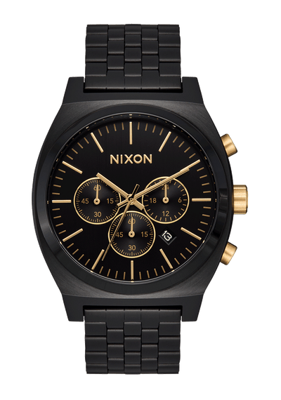 Time Teller Chrono - Black / Black / Gold