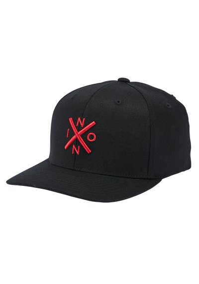 Exchange Flexfit Hat - Black / Red