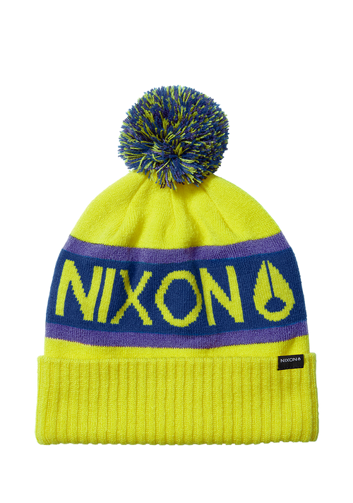 Teamster Beanie II - Citron / Purple