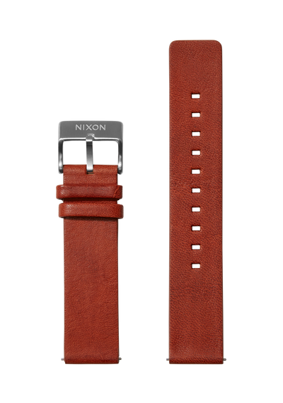 20mm Veg Tanned Leather Band - Cognac
